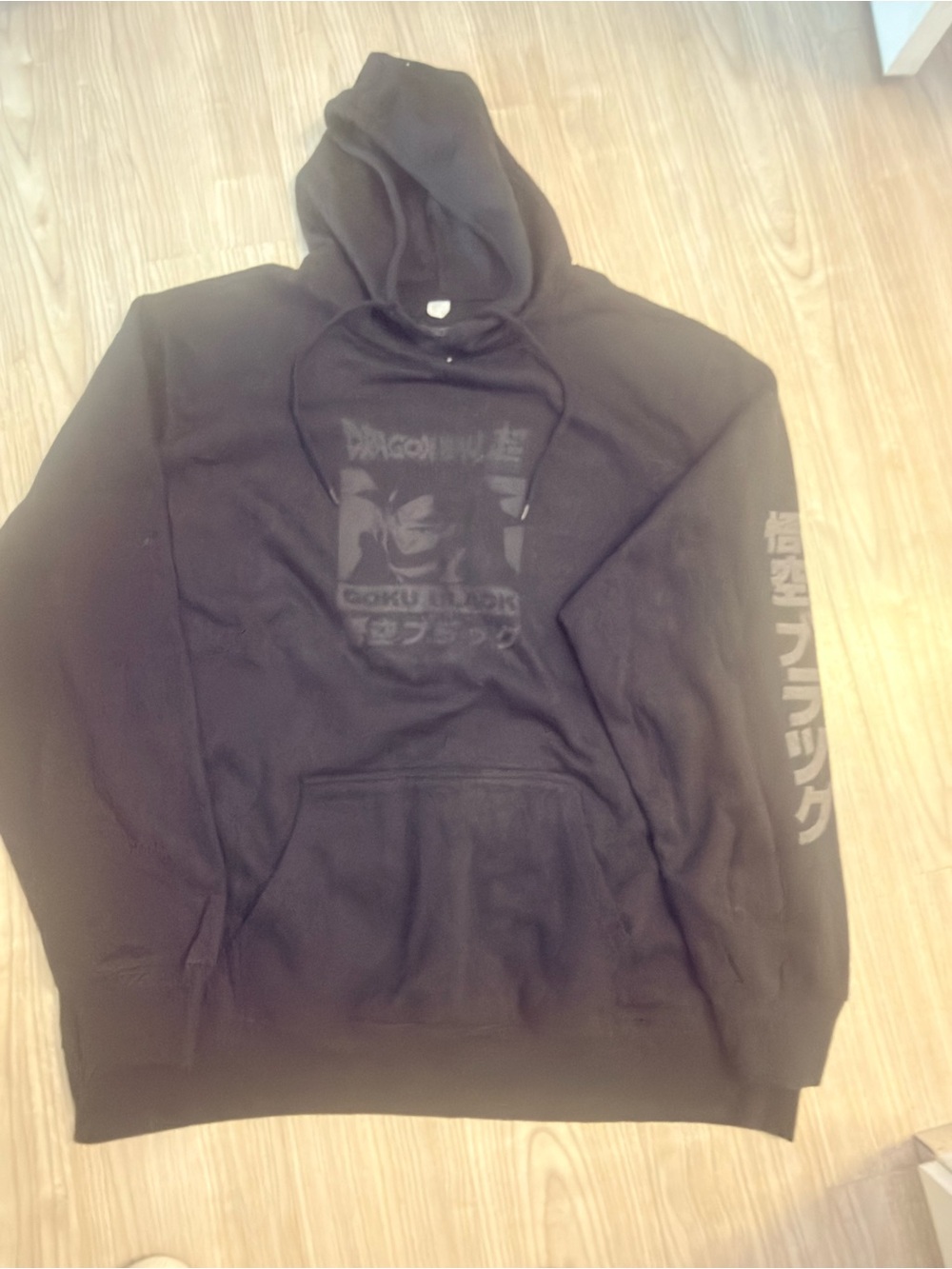 Black Dragon Ball Z Goku Graphic Hoodie